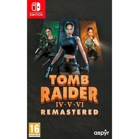 Tomb Raider IV-VI Remastered Starring Lara Croft Nintendo Switch
