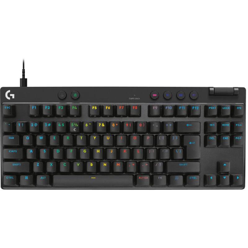 Logitech G PRO X TKL RAPID TKL Magnetic Analog Switches Gaming Keyboard Wired