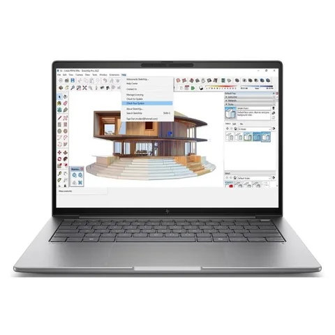 HP ZBook 8 G1i 14 Workstation Laptop, 14inch WUXGA Display, Intel Core Ultra 7 255U Processor, 16GB DDR5 RAM, 1TB SSD, Windows 11 Pro, English & Arabic Keyboard, 1 Year Warranty