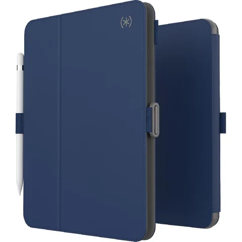 Speck Balance Folio Flip Cover Tablet Case Arcadia Navy/Moody Grey for iPad 10.9 10th Gen