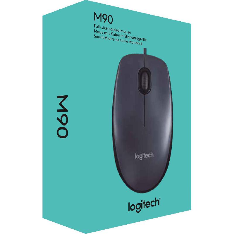 Logitech M90 Mouse Wired — view 4