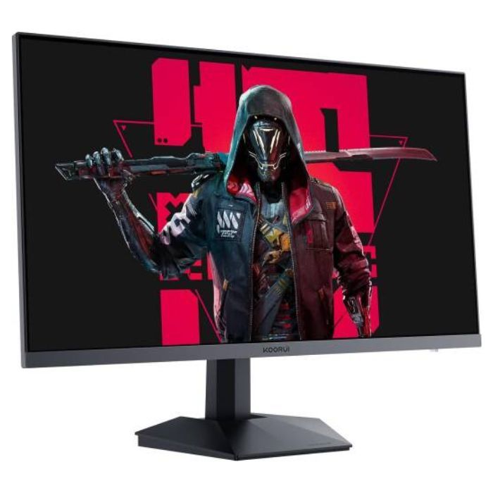 Koorui 27 inch Gaming Monitor, Full HD 1920 x 1080, 165Hz Refresh Rate, IPS, 1MS, HDMI FreeSync & G-Sync Compatible, DisplayPort, Black- 27GN06 — view 2