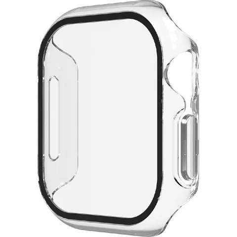 Zagg Glass Elite 360 PC Bumper/Glass, Silky, Smooth Feel Smartwatch Screen Protector for Apple Watch Series 11 42/Watch Series 10 42