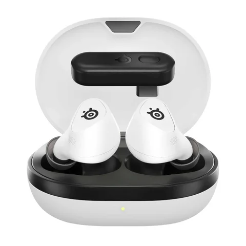 SteelSeries Arctis GameBud Wireless Gaming Earphones, White - 61682