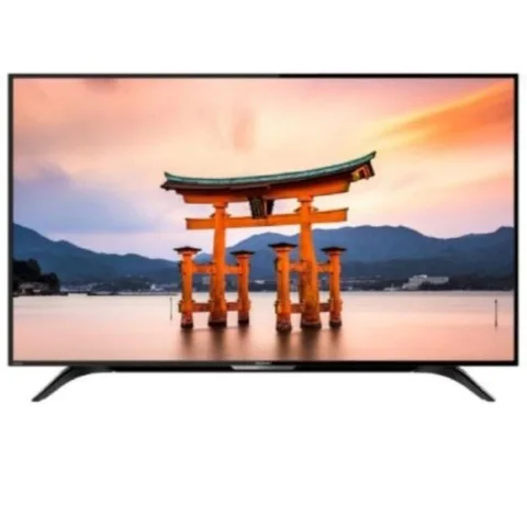 Sharp 50 Inch 4K Ultra-HDR Android TV With Google Assistant, Black - 4T-C50BK1X