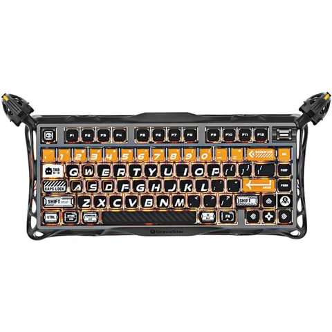 Gravastar Mercury K1 Pro 75% K1 Pro Gaming Keyboard Bluetooth/Wireless (2.4 GHz)/Wired