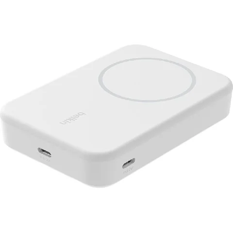 Belkin BoostCharge Pro Power Bank Charger Qi/PMA 10000 mAh Single USB-C (I/O Charging)