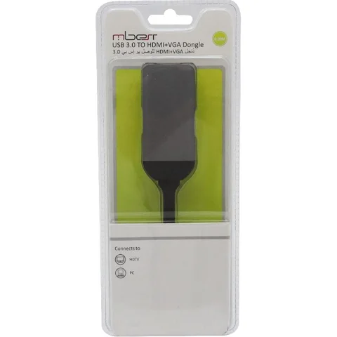M-BEST USB 3.0 to HDMI + VGA AV Adapter
