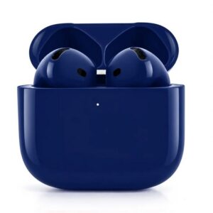 Merlin Craft Customized Apple AirPods 5 WC Blue Glossy Bold
