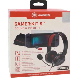 Snakebyte Gamer:Kit S Headset;Audio Cable;Screen Protector;Control Caps Switch Accessory