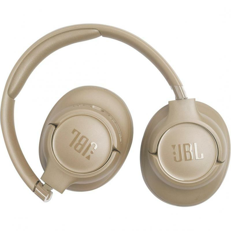 JBL Tune 730BT On-Ear Headphones Bluetooth Beige — view 4
