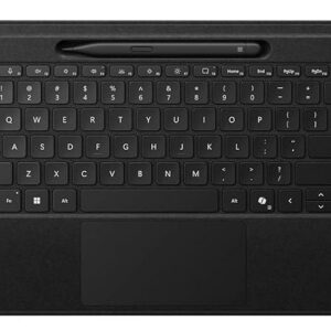 Surface Pro 8/9/10/11 Signature Copilot Keyboard, Black, Arabic/English With Slim Pen 2