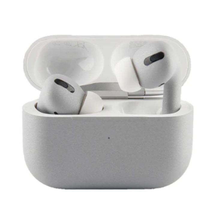 Customized Apple AirPods Pro 3 Metallic Silver — view 4
