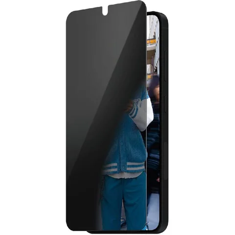 PanzerGlass Ultra-Wide Fit Tempered Glass, Privacy Smartphone Screen Protector for Samsung Galaxy S25