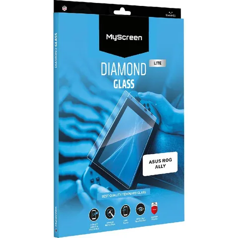 MyScreenPROTECTOR Rounded Edges, Crystal Clear Gaming Handheld Screen Protector for Asus ROG Ally RC71L