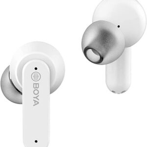 Boya True Wireless Stereo Earbuds BY-AP4 White, B088T19T2C