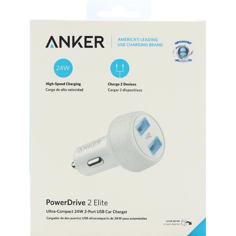 Anker PowerDrive 2 Elite USB Car Charger — view 2
