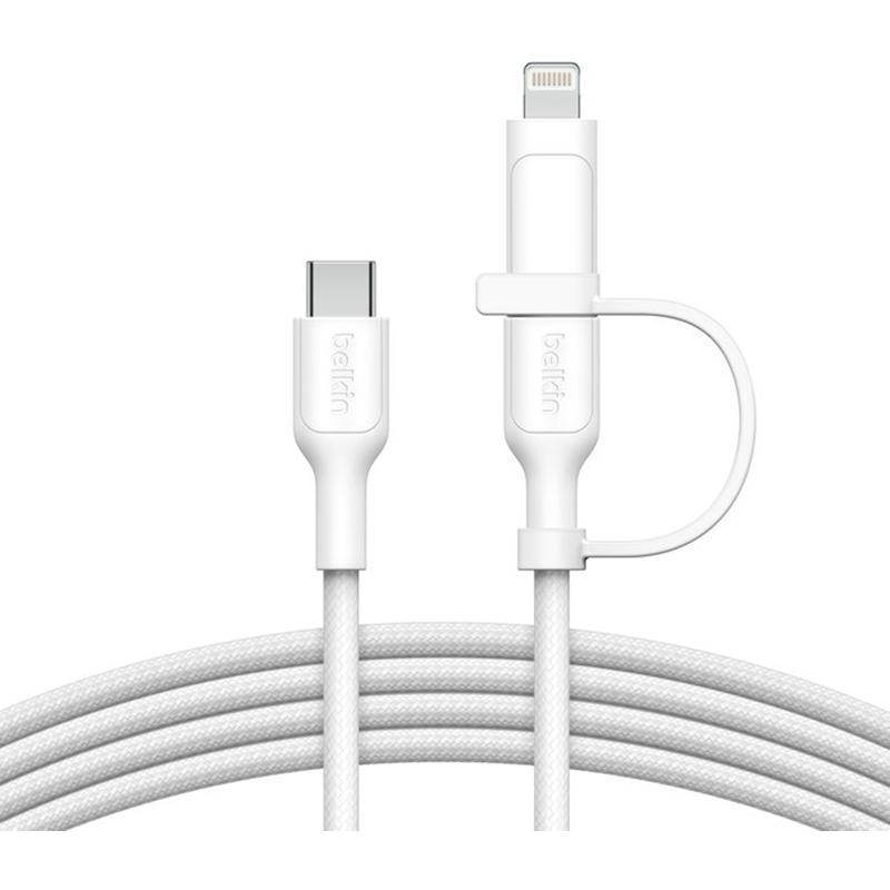 Belkin BoostCharge 2-in-1 Cable USB-C to USB-C/Lightning Sync & Charge Cable 1.50 m ( 4.92 ft ) — view 2