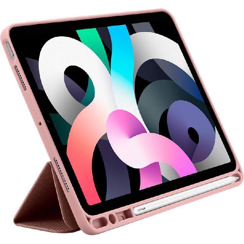 Spigen Urban Fit Folio Tablet Case Rose Gold for iPad Air 10.9 4th Gen — view 2