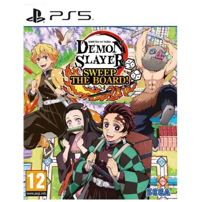 Demon Slayer Kimetsu No Yaiba Sweep The Board For PlayStation 5