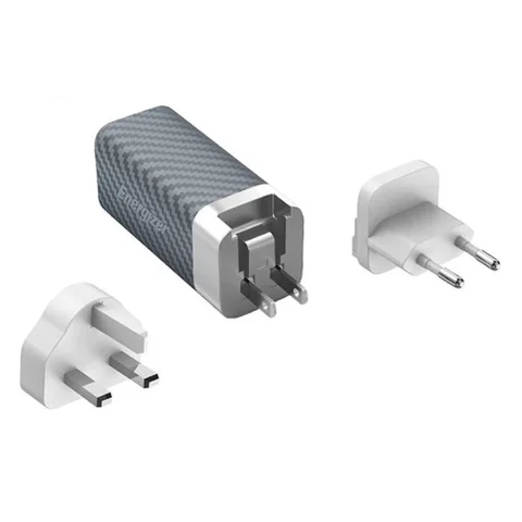 Energizer Ultimate 65W Power Delivery Wall Charger - Silver