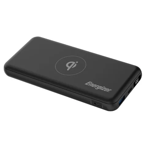 Energizer 10000 mAh Wireless Power Delivery Power Bank - Black