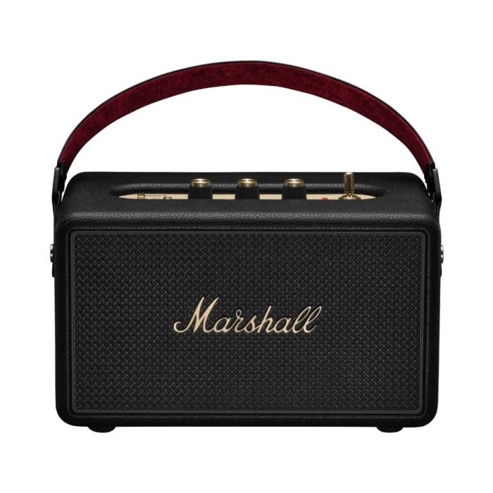 Marshall Kilburn III, Wireless Stereo Speaker- Black-Brass