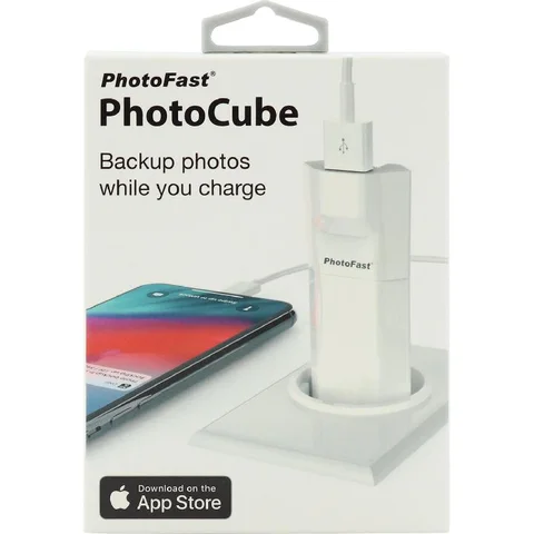PhotoFast PhotoCube Smart Backup Adapter Smartphone Data Storage