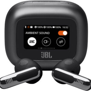 JBL Live Flex 3 Wireless Earbud Headphones, True Adaptive Noise Cancelling- Black
