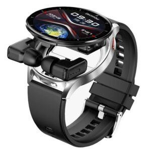 Porodo Pulse Smartwatch With Earbuds- Silver