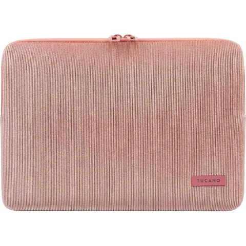 TUCANO Velluto 13 MacBook Sleeve for 13" Screen Size Pink