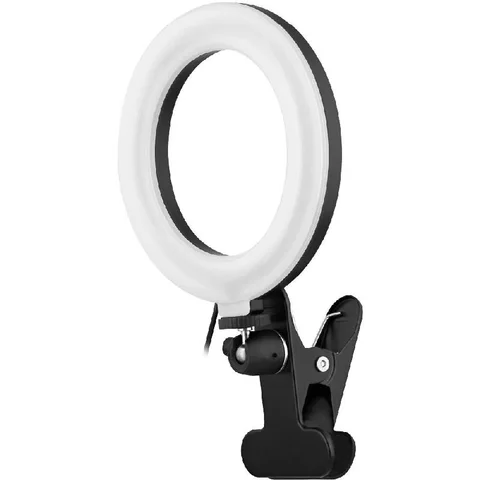 HYPHEN Vlogging Kit 6" LED Ring Light with Clamp Smartphone Camera Accessory