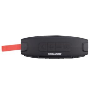 Sonashi Rechargeable Bluetooth Speaker With Calling Function, Black Sbs-722