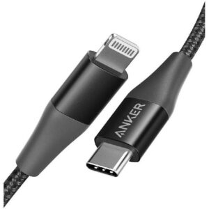 Anker PowerLine+ II USB-C to Lightning Sync & Charge Cable 3.00 ft ( 91.44 cm )