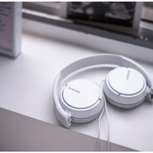 Sony Extra Bass Smartphone Headset White MDR-ZX110AP