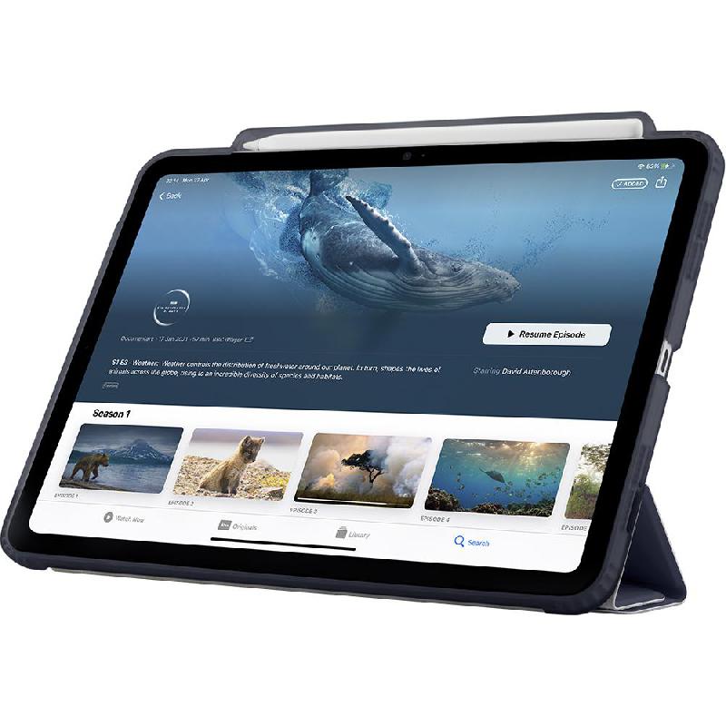 PIPETTO Origami No3 Pencil Folio Tablet Case Dark Blue for iPad Air 13 M4/iPad Air 13 M3/iPad Air 13 M2 — view 3