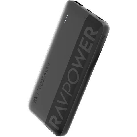RAVPower PD Pioneer Power Bank Charger PD Fast Charging 10000 mAh 3 USB (1X USB/2X USB-C)