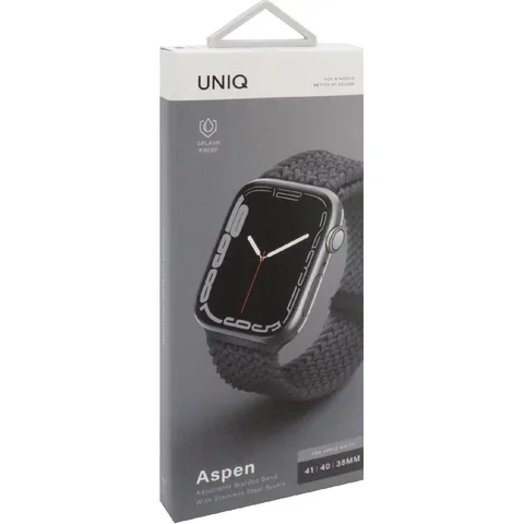 Uniq Aspen Wrist Strap for Apple Watch Series 11 42/Watch Series 10 42/Watch Series 9 41/Watch SE 40