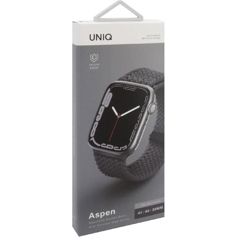 Uniq Aspen Wrist Strap for Apple Watch Series 11 42/Watch Series 10 42/Watch Series 9 41/Watch SE 40