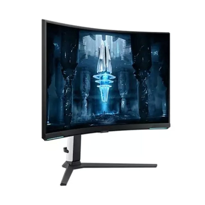 Samsung Odyssey Neo G8 32inch UHD 3840X2160 Gaming Monitor, 240Hz, HDMI, DP, Adjustable, Black - LS32BG850NMXUE — view 2