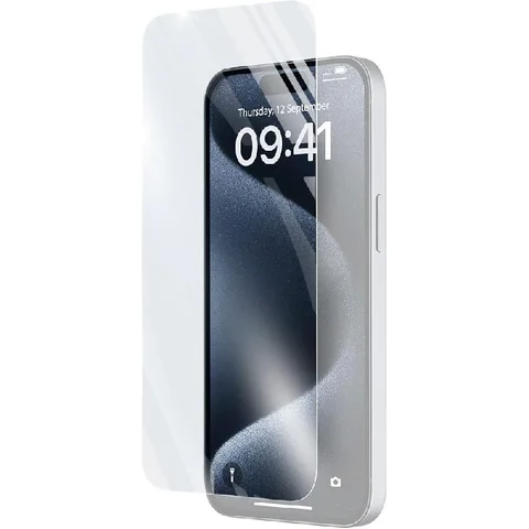 Cellularline ANTISHOCK Smartphone Screen Protector for iPhone 15/iPhone 15 Pro