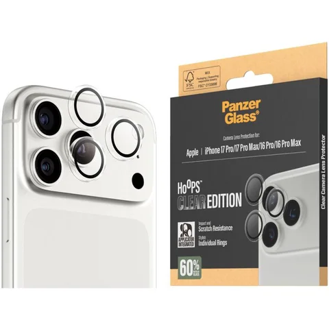 PanzerGlass Hoops Camera Lens Protector (Individual Ring) Smartphone Camera Accessory