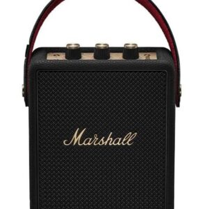 Marshall Stockwell III,Portable Bluetooth Speaker- Black and Brass