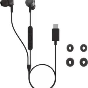 Philips Type C In Ear Wired Headphone Black-TAE5008BK/00