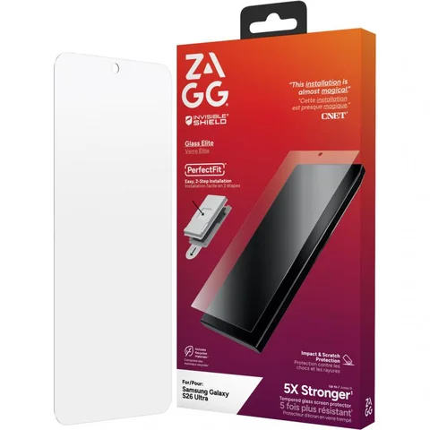 Zagg Invisible Shield Made with Recycled Glass Smartphone Screen Protector for Samsung Galaxy S26 Ultra