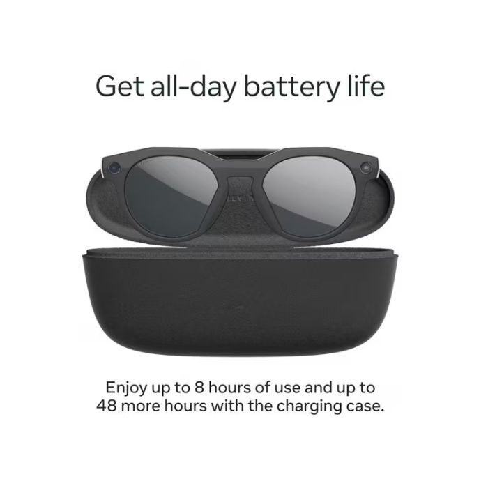 Oakley Meta Prizm Polarized Lenses Black - 00W8002PPB — view 3