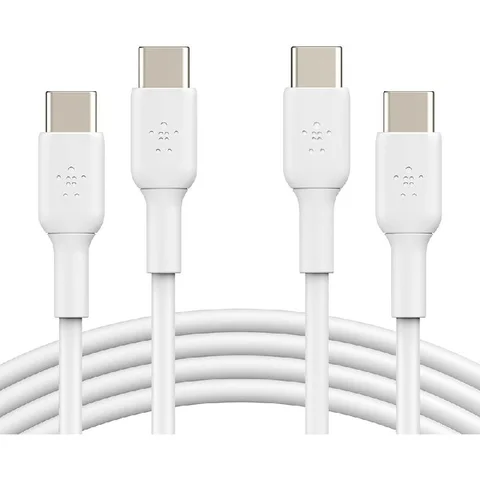Belkin BoostCharge USB-C to USB-C (2 Pack) Sync & Charge Cable 1.00 m ( 3.28 ft )