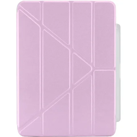 PIPETTO Origami No3 Pencil Folio Tablet Case Metallic Purple for iPad Air 11 M2/iPad Air 11 M3/iPad Air 11 M4
