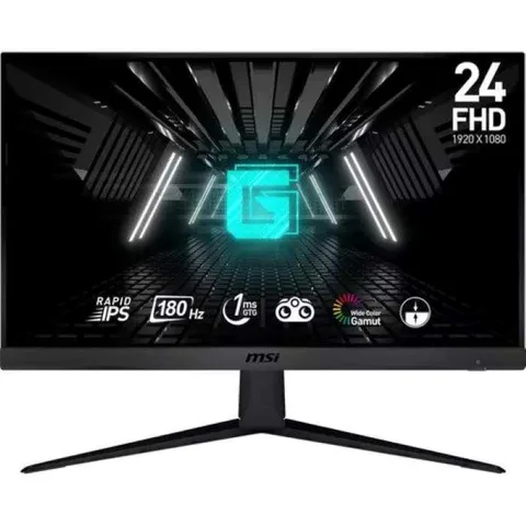 MSI G2412F IPS 24-Inch FHD 180Hz 1ms Gaming Monitor - Black - 9S6-3BB91T-004