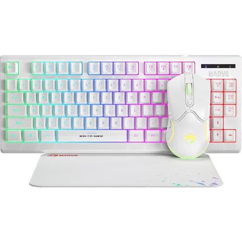 MARVO CM310 3-in-1 Gaming Combo Gaming Desktop (Keyboard and Mouse) Wired